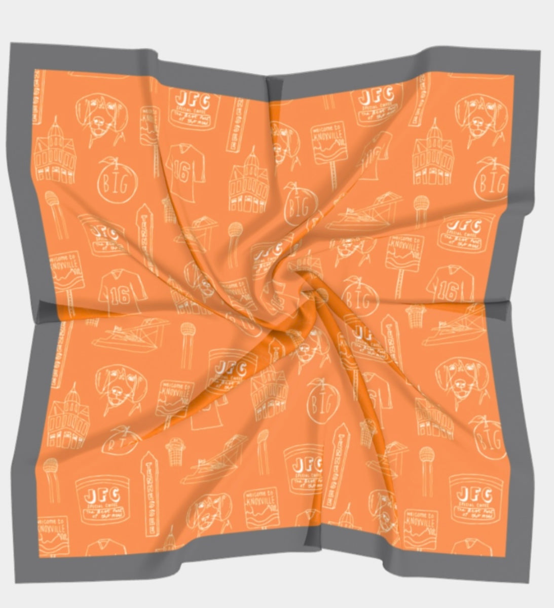 Knoxville Silk Scarf – JP Coffin's Boutique