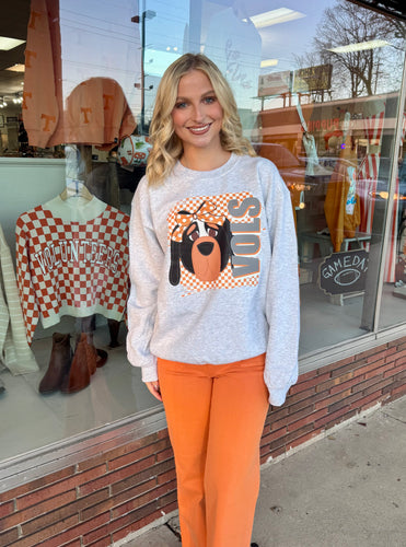 Smokey Bow Checker VOLS Sweatshirt