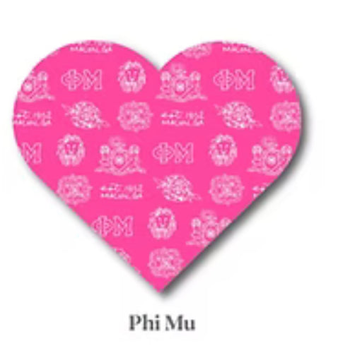 Phi Mu Decal