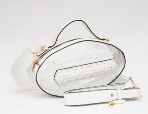White Football Clear Bag