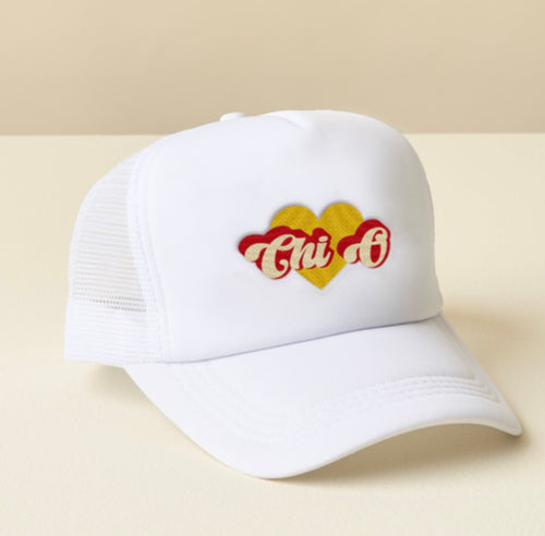 Chi Omega Trucker Hat