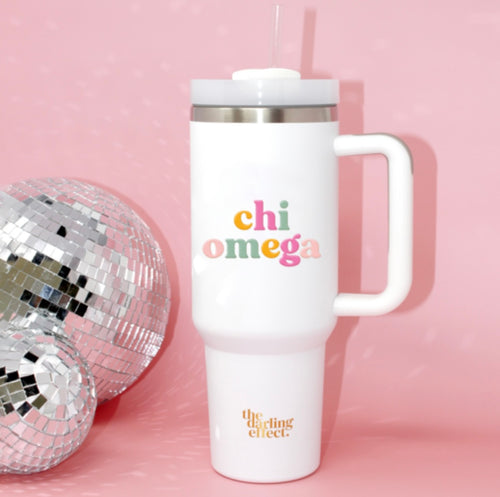 Chi Omega Tumbler