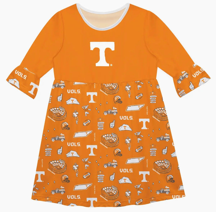 Tennessee VOLS Baby/Girls Icon Dress