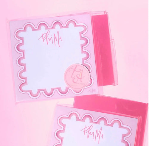 Phi Mu Notepad