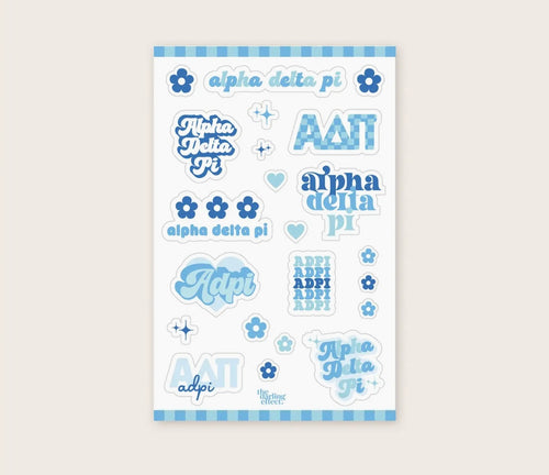 Alpha Delta Pi Stickers