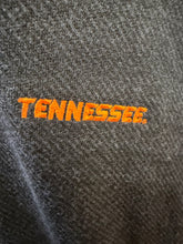 Load image into Gallery viewer, Men’s Charcoal Quarter Zip Top w/ Tennessee Script Logo