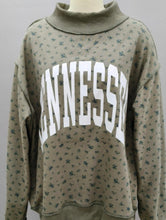 Load image into Gallery viewer, Olive Floral Tennessee Reversible Mock Neck Sweatshirt