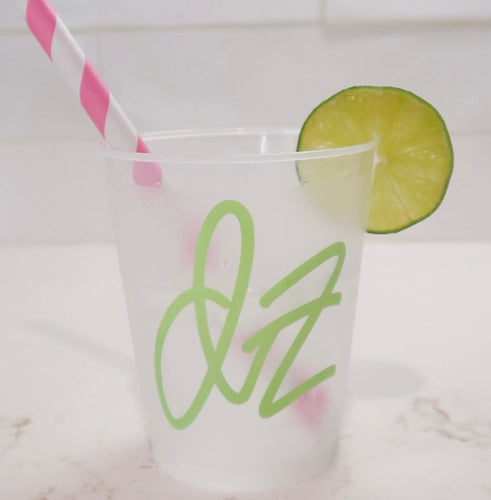 Delta Zeta Frosted Cup