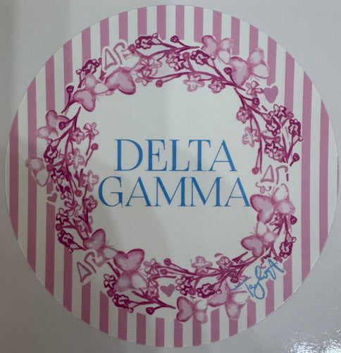 Delta Gamma Sticker