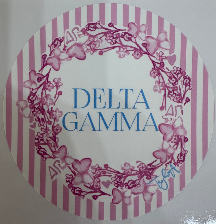 Delta Gamma Sticker
