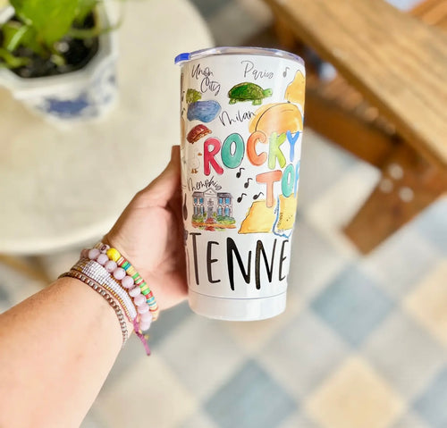 State of Tennessee 20oz Tumbler