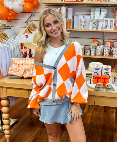 Diamond Print Drop Shoulder Cardigan