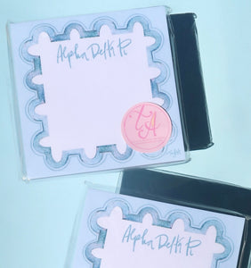 Alpha Delta Pi Notepad