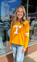 Load image into Gallery viewer, V-Neck Power T and VOLS Sweater