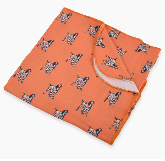 Smokey Knit Swaddle Blanket