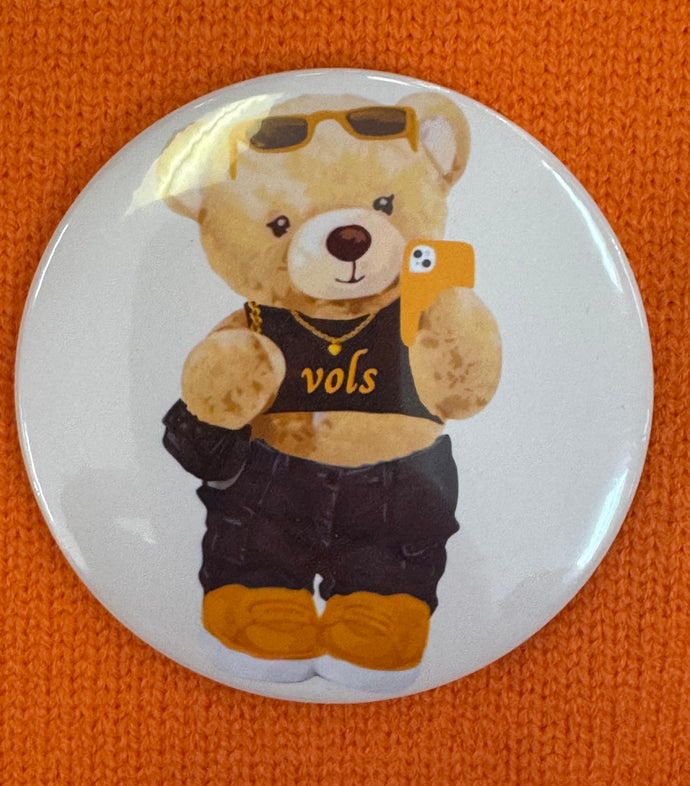 Tennessee Bear Button