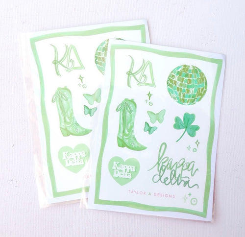 Kappa Delta Sticker Sheet