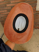 Load image into Gallery viewer, VOLS Rhinestone Cowgirl Hat