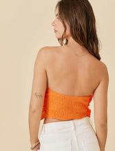 Load image into Gallery viewer, Sunkist Ruffle Layered Front Top w/ Smocking Back