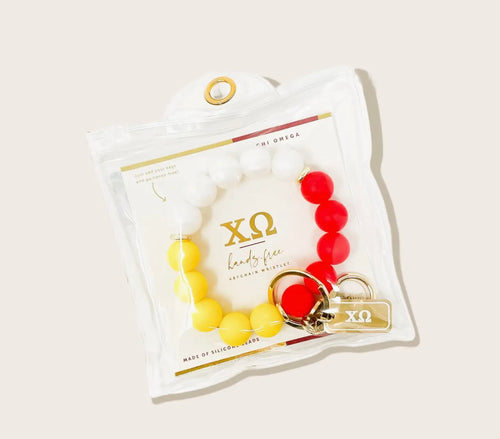 Chi Omega Hands Free Keychain