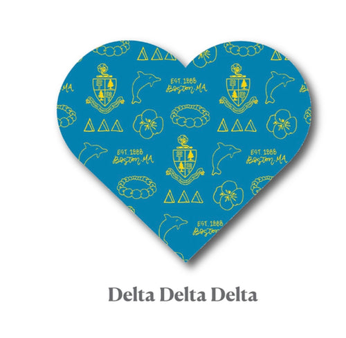 Delta Delta Delta Decal