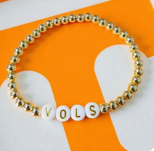 VOLS Gold Stretch Bracelet