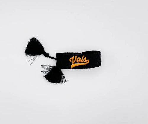 Black VOLS Tassel Bracelet