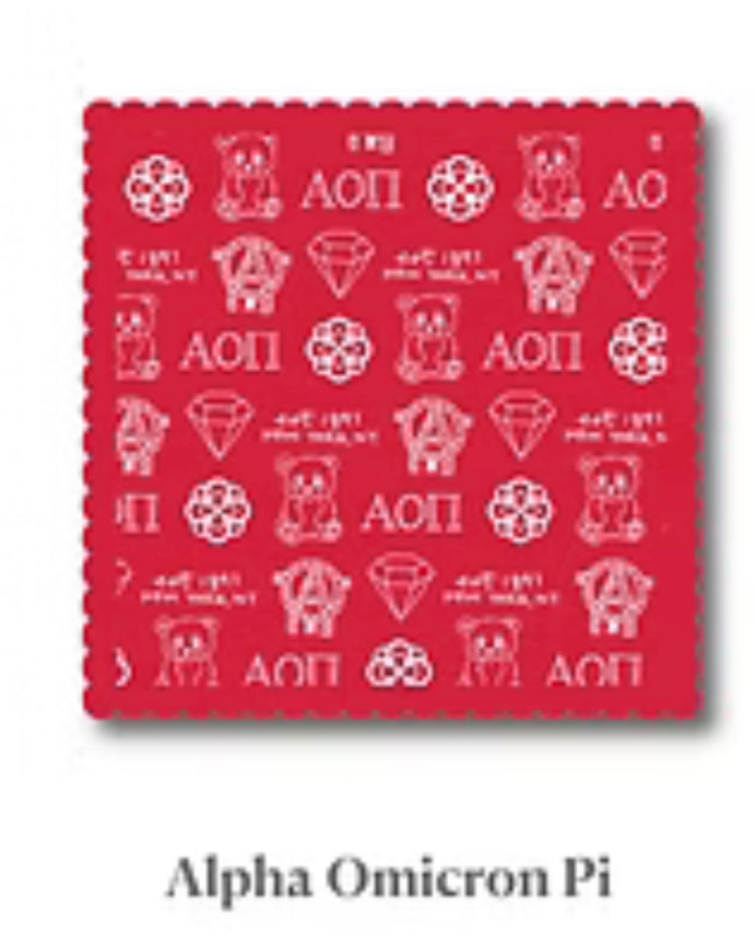 Alpha Omicron Pi Magnet