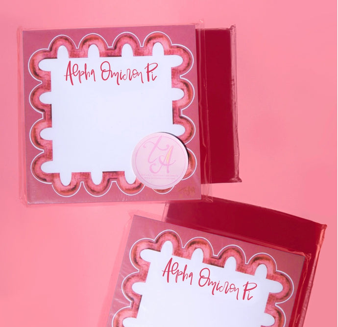Alpha Omicron Pi Notepad