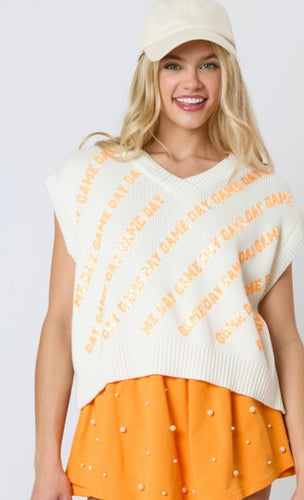 Game Day Sequin Vest