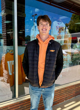Load image into Gallery viewer, Men’s Black Full Zip Jacket w/ Tennessee State and Tri Star Logo