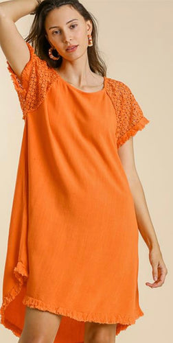 Carrot Hi Low Dress