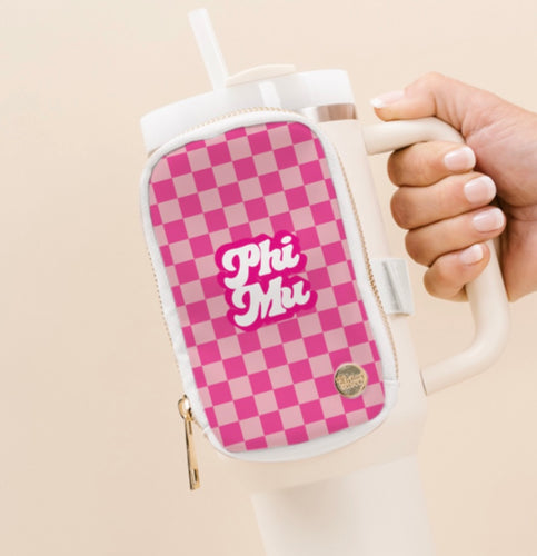 Phi Mu Tumbler Fanny Pack