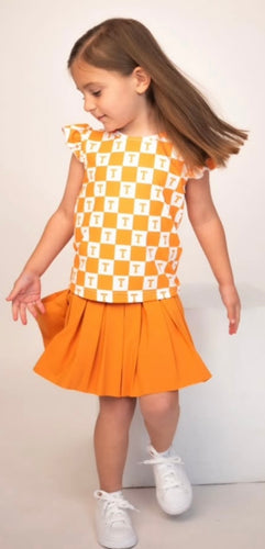 Tennessee Ruffle Girls Chant and Cheer Set