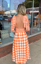 Load image into Gallery viewer, Gingham Maxi Dress