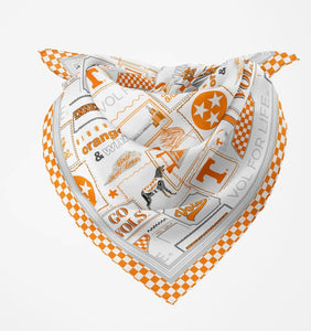 Tennessee Silk Scarf 24x24 Inches