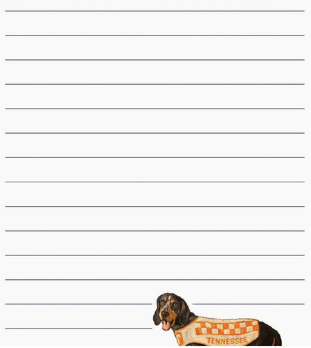 Tennessee Mascot 5x8 Notepad