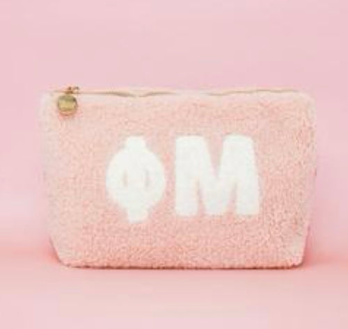 Phi Mu Teddy Pouch