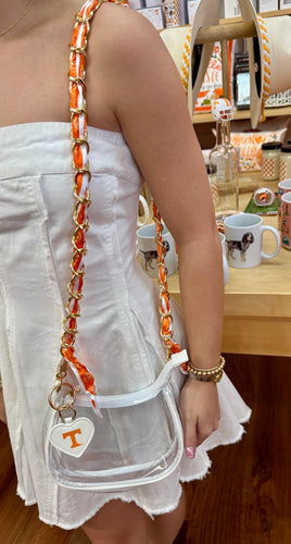 Tennessee Scarf Purse Chain