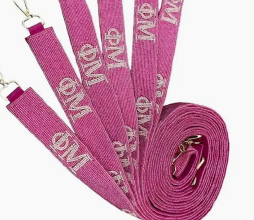 Phi Mu Purse Strap