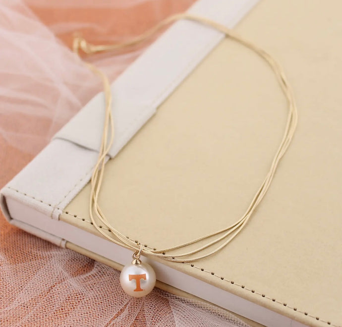 18” Power T 3 Strand Pearl Necklace