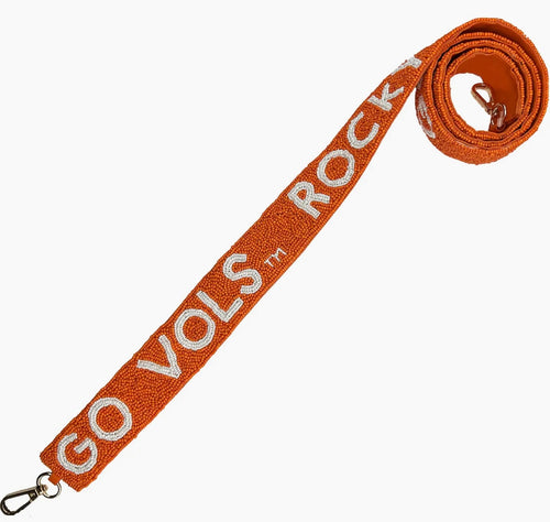 Go VOLS Rocky Top Beaded Purse Strap