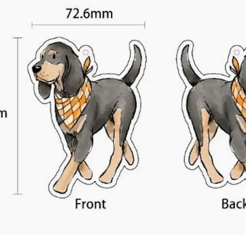 Smokey Walking Car Air Freshener