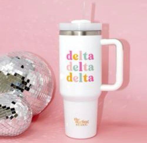 Delta Delta Delta Tumbler