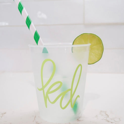 Kappa Delta Frosted Cup