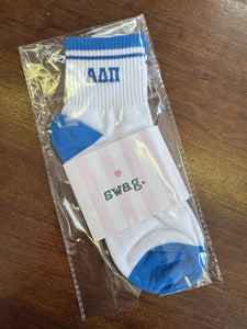 Alpha Delta Pi Ankle Socks