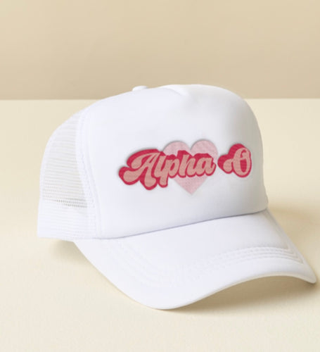 Alpha Omicron Pi Trucker Hat