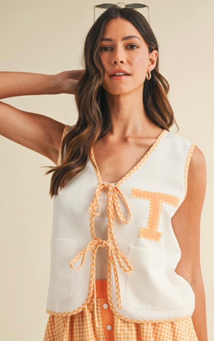 Power T Open Tie Vest