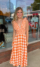 Load image into Gallery viewer, Gingham Maxi Dress
