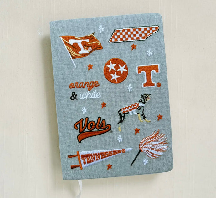 Embroidered University of Tennessee Hardcover Notebook